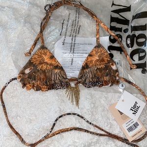 Tiger Mist bikini top